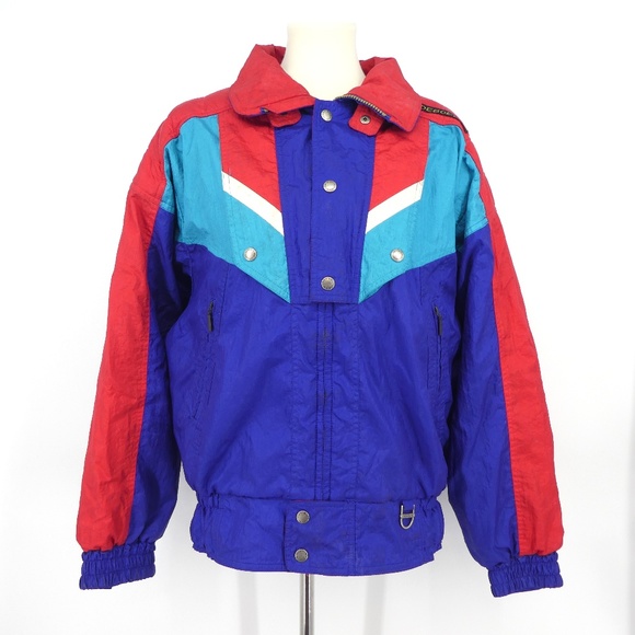 Vintage Other - Vintage Descente Colorblock Ski Coat 1990s